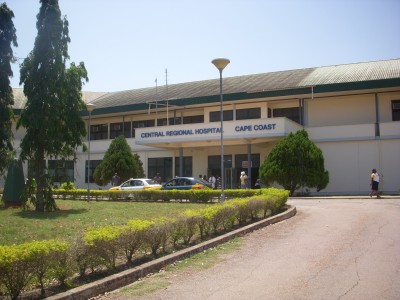 The elective hospital in Ghana. Rachel's Medical Elective Ghana