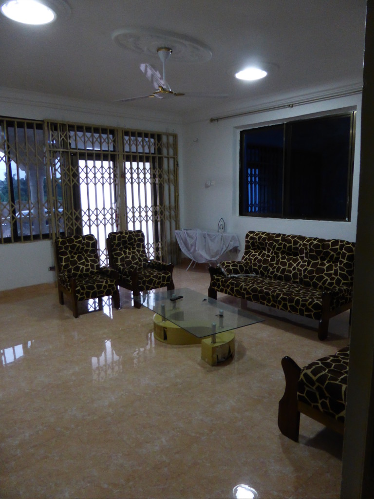 Ghana Accommodation Living Room - Global Medical Projects