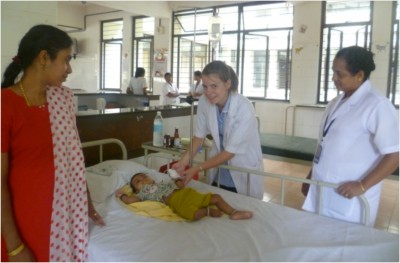 Nursing placement India children's nursing