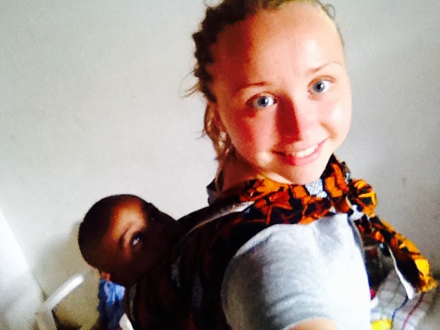 Learning to carry babies African style