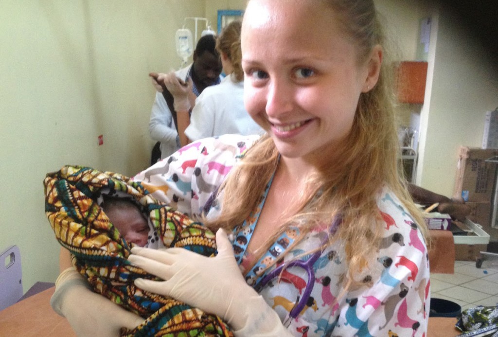 Kasia's maternity nursing elective in Tanzania