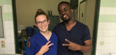 Siobhan's pre-university medical project Ghana