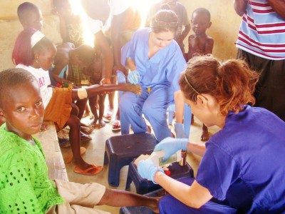 Emily's medical experience in Ghana